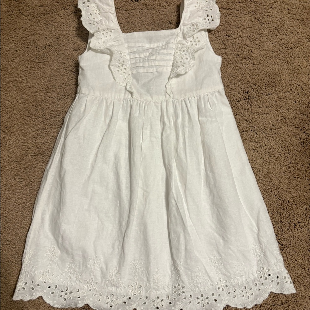 Gymboree White Eyelet 4T Dress